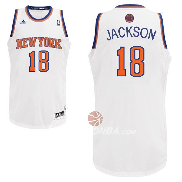 Maglia NBA Joakim Jackson New York Knicks Blanco